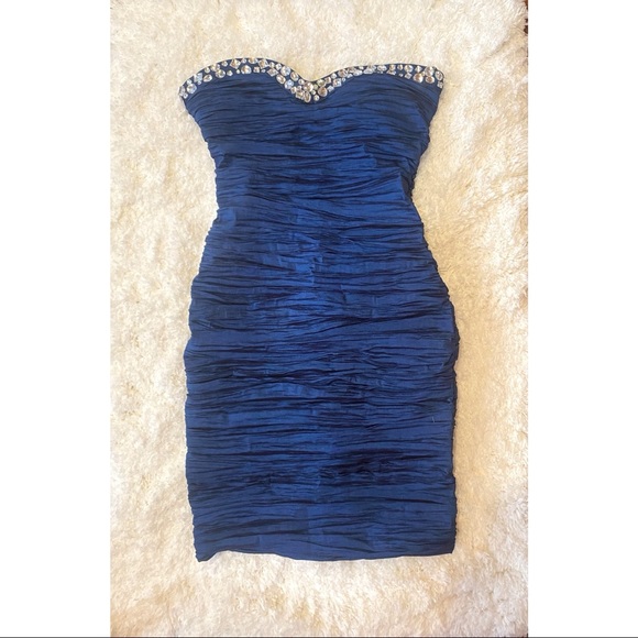 Arden B XS Royal Blue Dress Condition: Used-Excellent - Picture 5 of 6